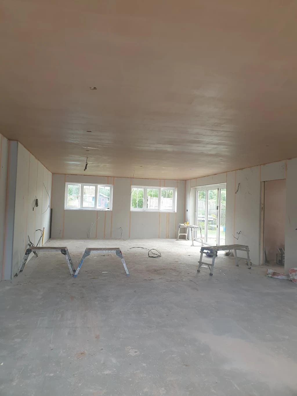 Recent Plastering Project