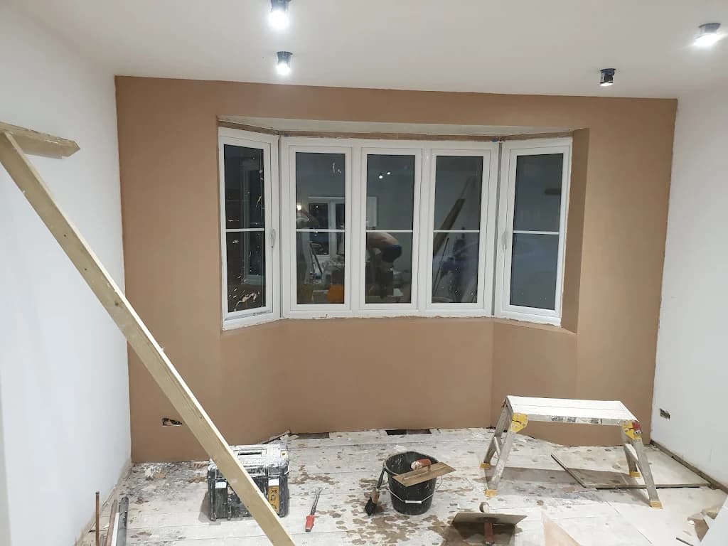 Recent Plastering Project