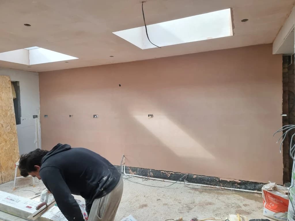 Recent Plastering Project