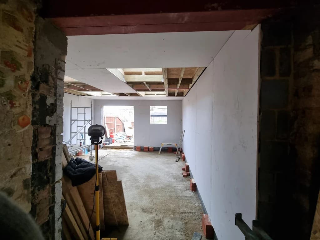 Recent Plastering Project