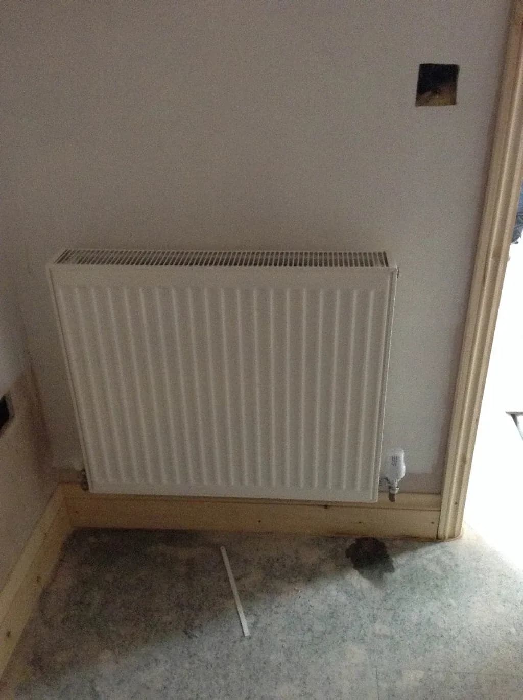 Recent New pipework and radiator