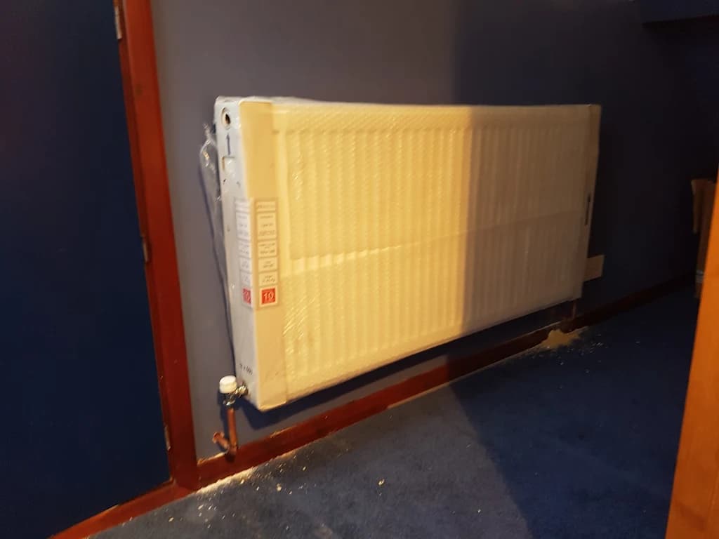 Recent New pipework and radiator