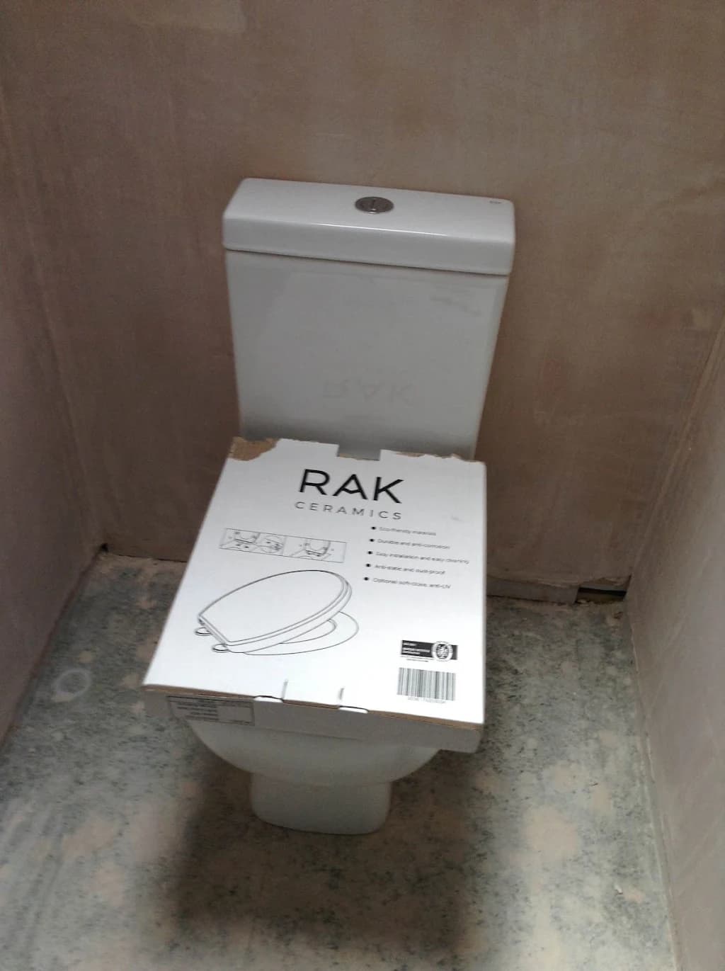 Recent New toilets and vanity unit